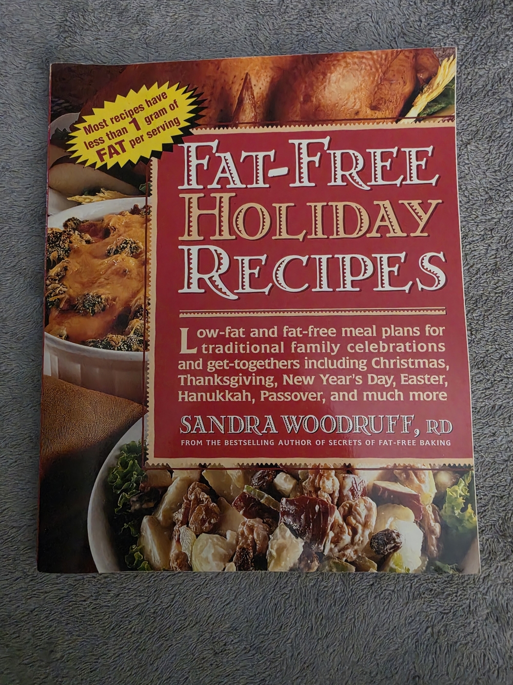 Fat-Free Holiday Recipes Book